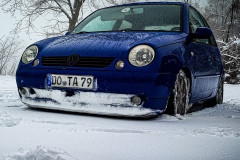 VW Lupo im Schnee