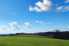 Landschaft bei gutem Wetter